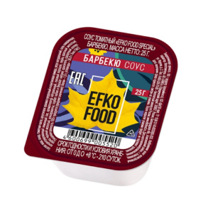 Соус-EFKO-FOOD-томатный-барбекю-ДИП-ПОТ