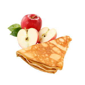 блин-яблоки