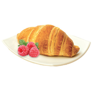 круассан-с-малиной