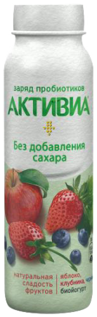 яблоко клубника черника